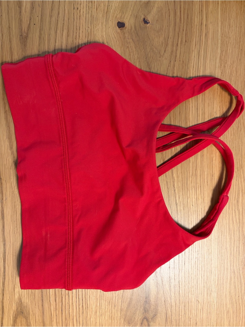 Lululemon Dark Red Matching Legging and Sports Bra Set - Picture 5 of 7